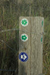 Picture of waymarks round tht harbour